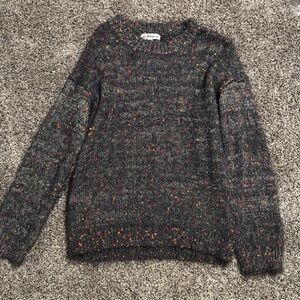 Colorful Speckled Knit Sweater